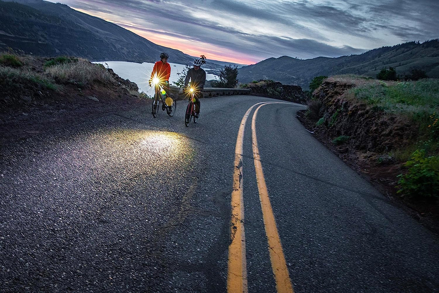 Schwinn Quick Wrap RECHARGEABLE 400 Lumen Bike Light Set Headlight & Taillight