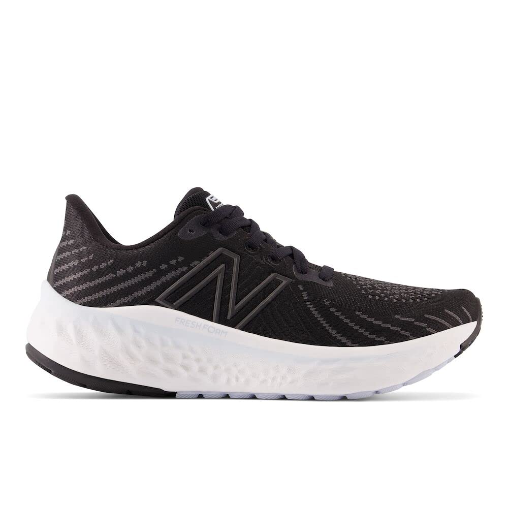 New Balance Women's Fresh Foam X Vongo V5 Running Shoe, Black/Starlight/Black Metallic, 13 Wide