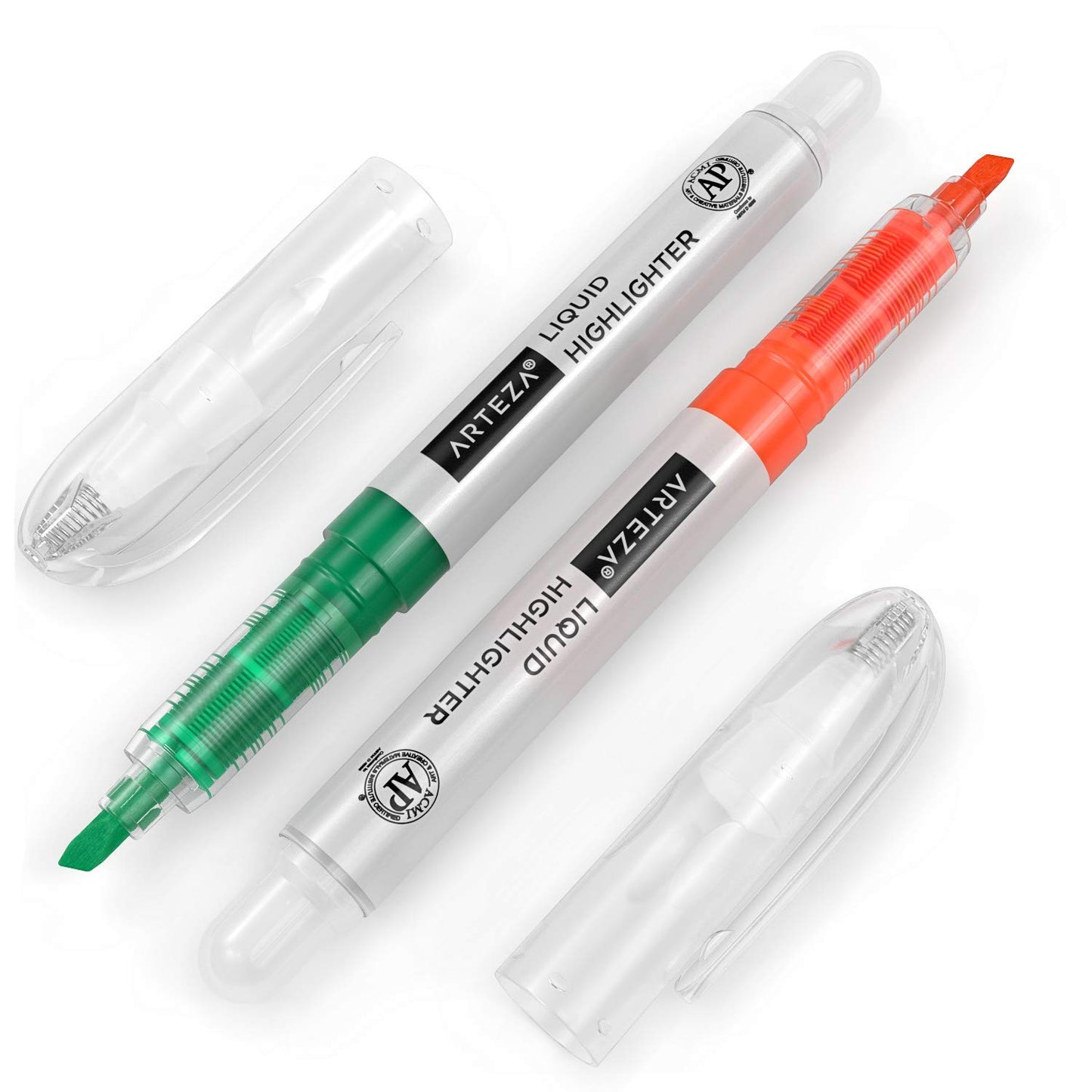 Arteza Liquid Highlighters, 5 Assorted Colors - Set of 30