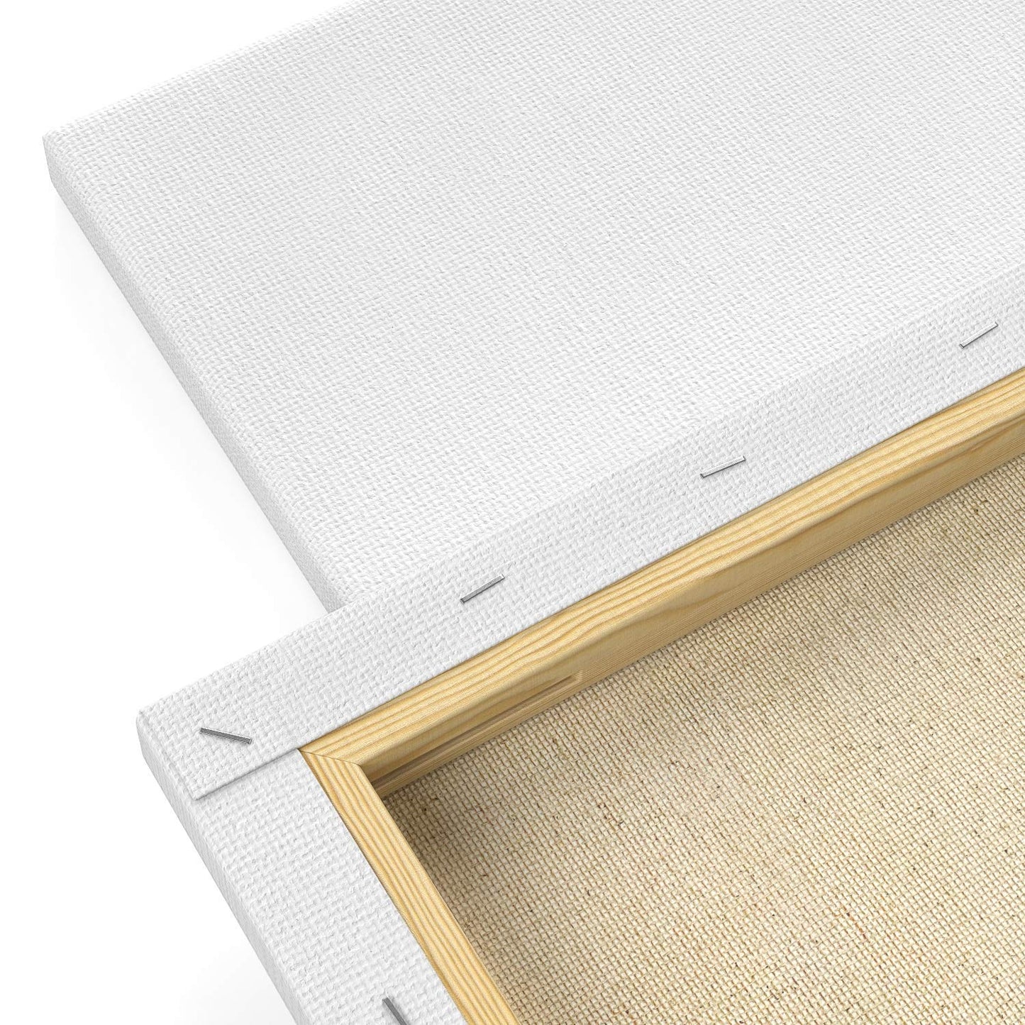 Arteza Classic Stretched Canvas, 6" x 6" - Pack of 12