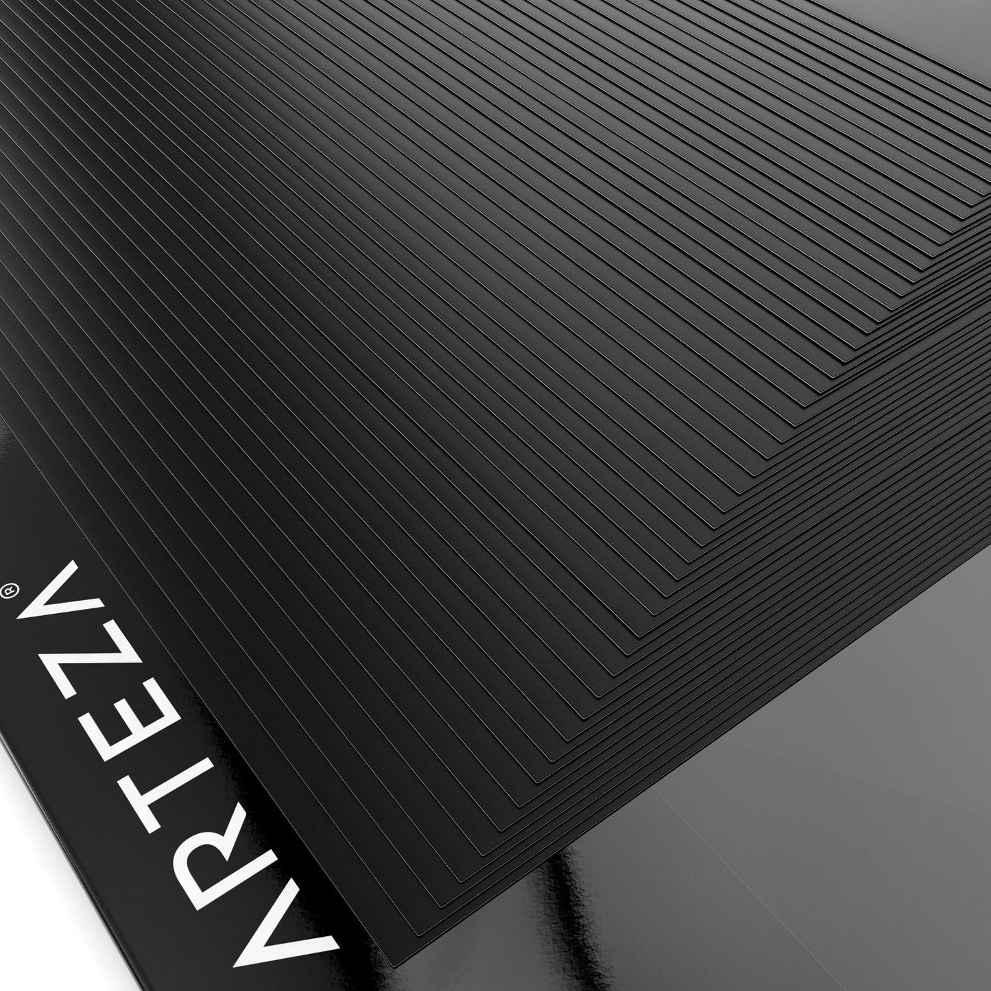 Arteza Self Adhesive Vinyl, Matte Black, 12" x 12" Sheets - Pack of 50