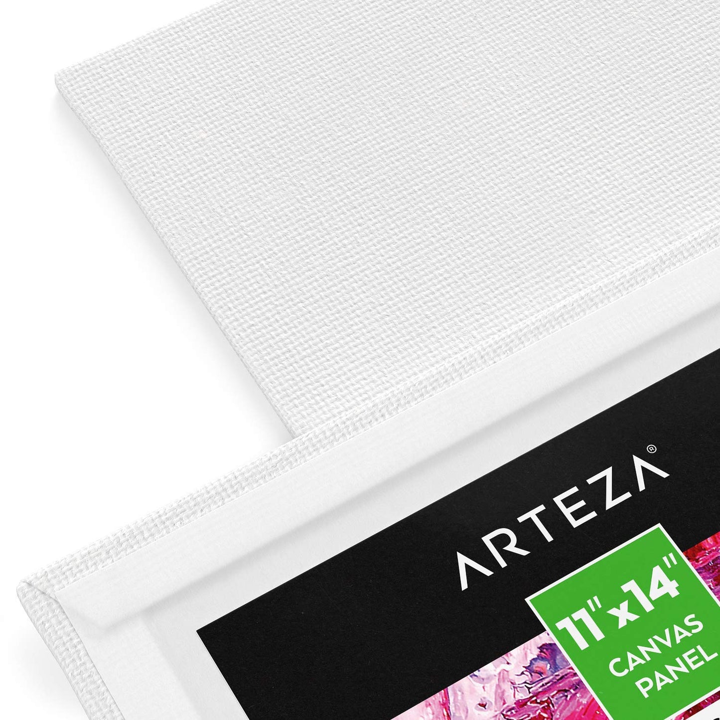 Arteza Classic Canvas Panels, 11" x 14" - Pack of 28
