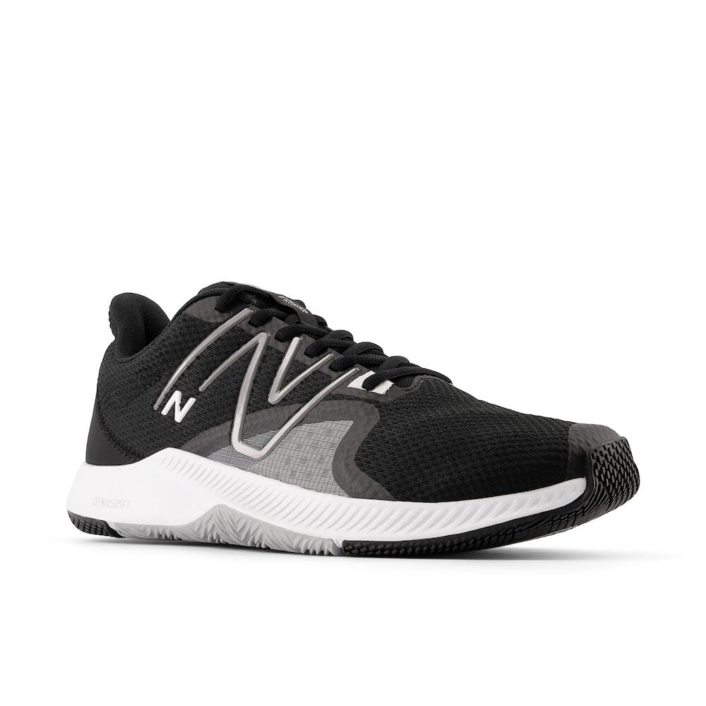New Balance Men's DynaSoft Trnr V2 Cross Trainer, Black/Black Metallic/White, 8 X-Wide
