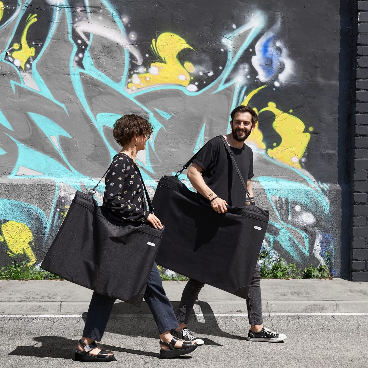 Arteza Soft Portfolio, Black, 20" x 26"