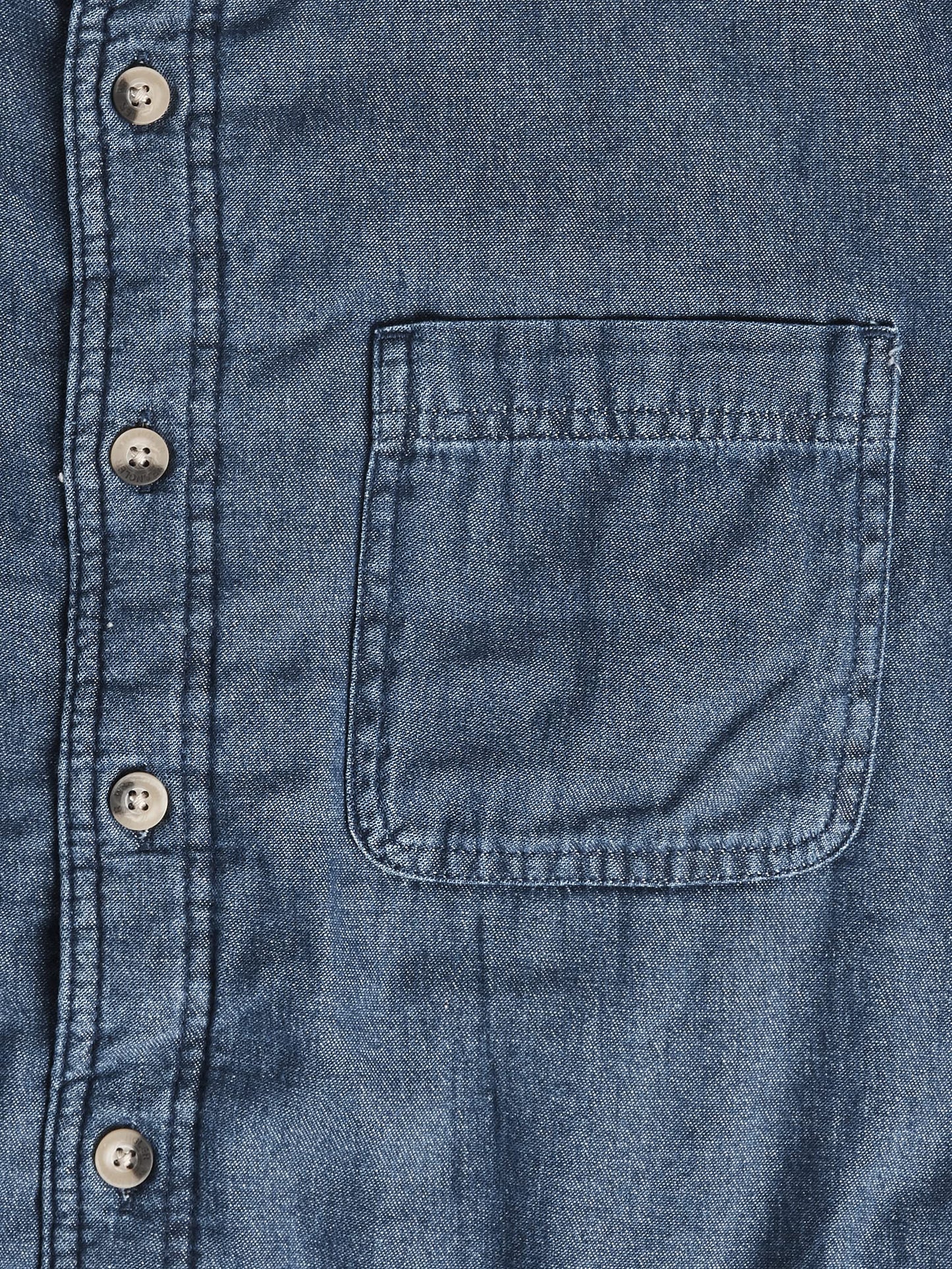 Wrangler Authentics Men's Long Sleeve Sherpa Lined Denim Shirt Jacket, Indigo, Large