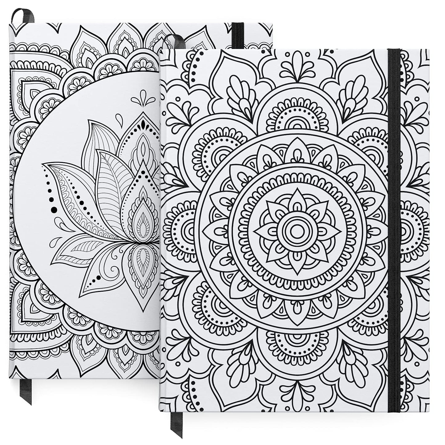 Arteza Blank Journals, Mandala Design - Set of 2