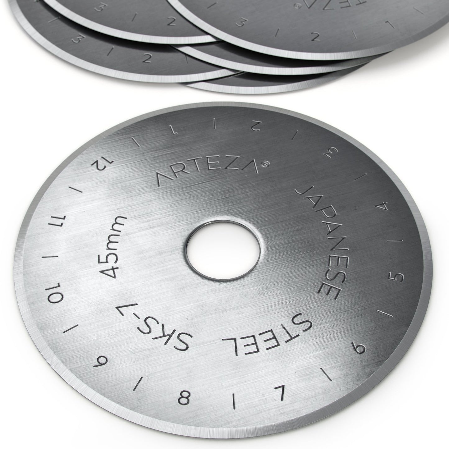 Arteza Rotary Cutter Blades, 45mm - Pack of 6