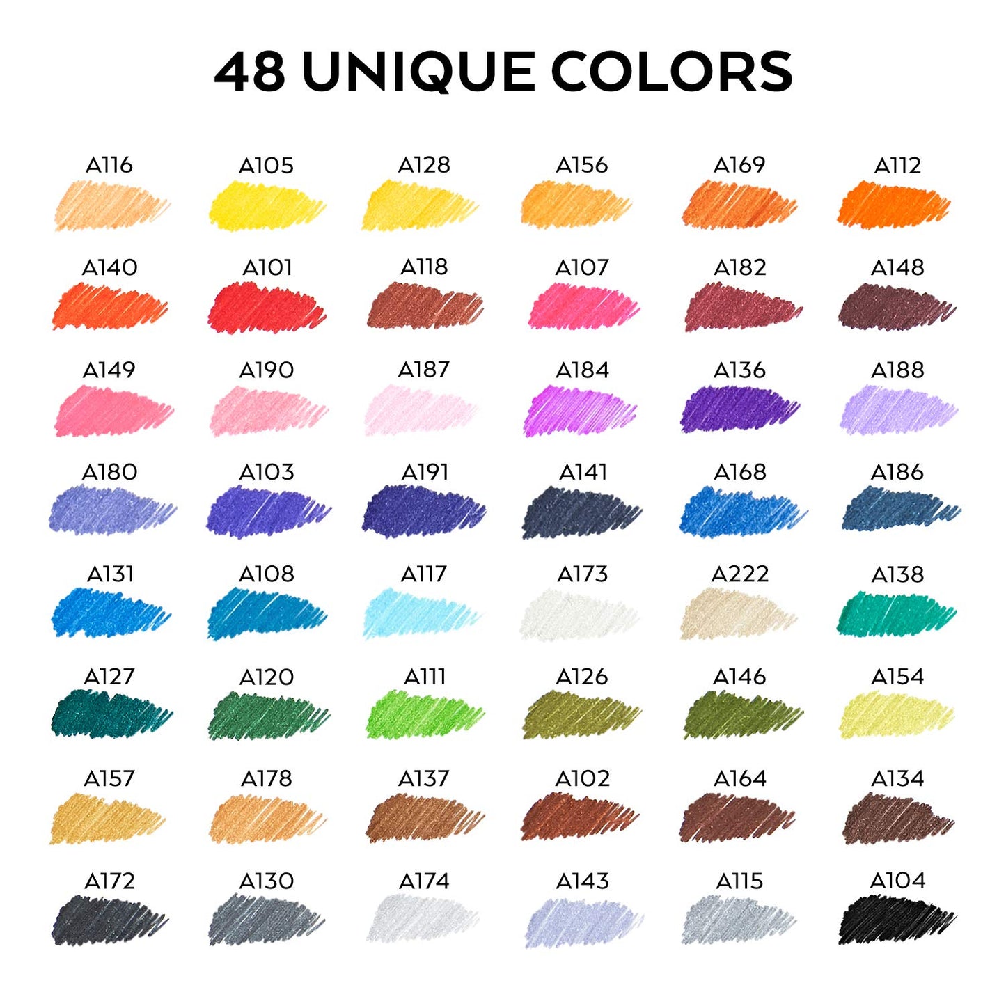 Arteza Inkonic™ Fineliner Pens - Set of 48