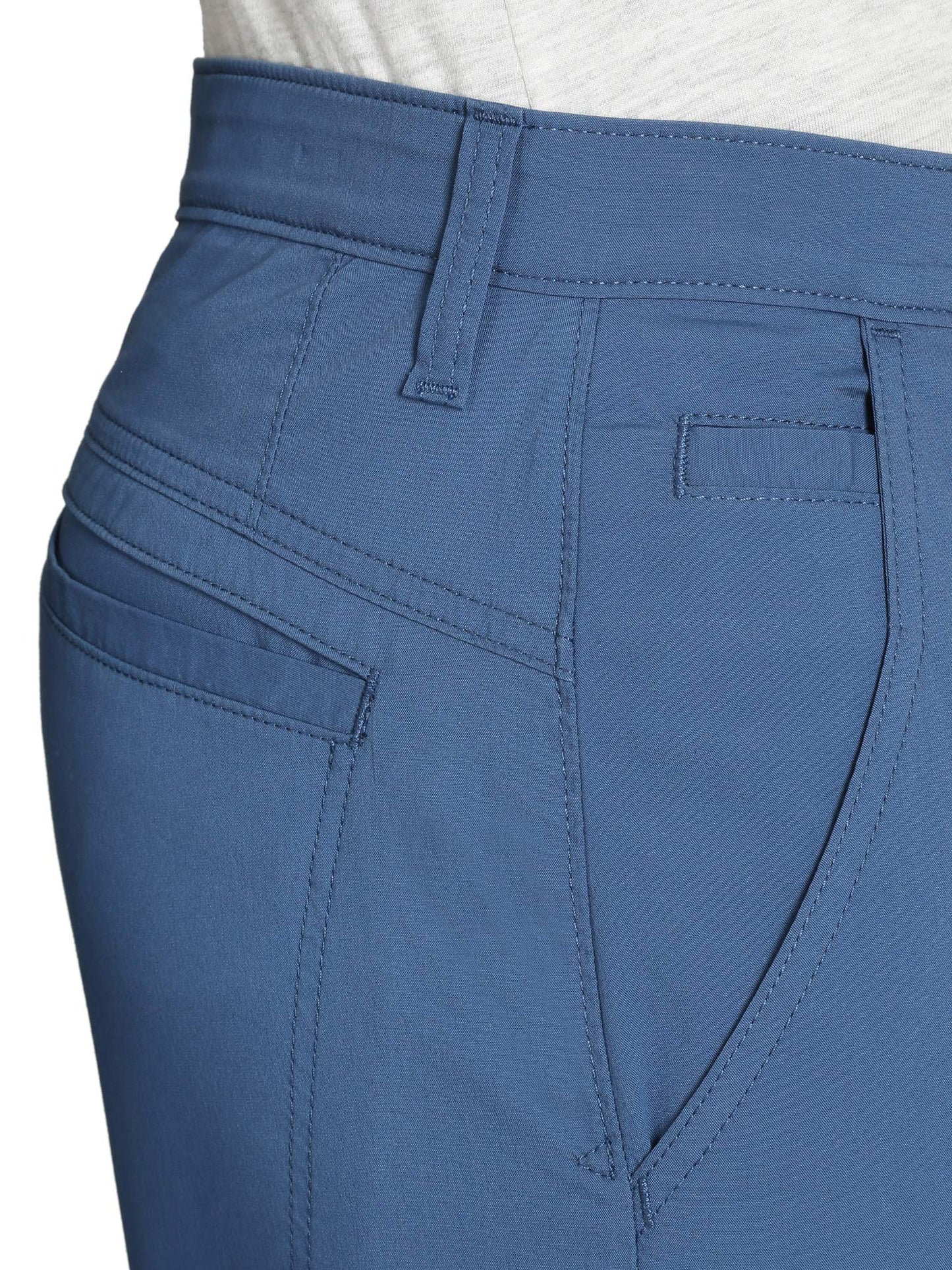 Wrangler Authentics Men's Performance Comfort Flex Flat Front Short, Galaxy Blue, 40