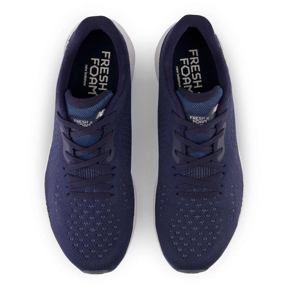 New Balance Men's Fresh Foam X Tempo V2 Running Shoe, Natural Indigo/Eclipse, 15