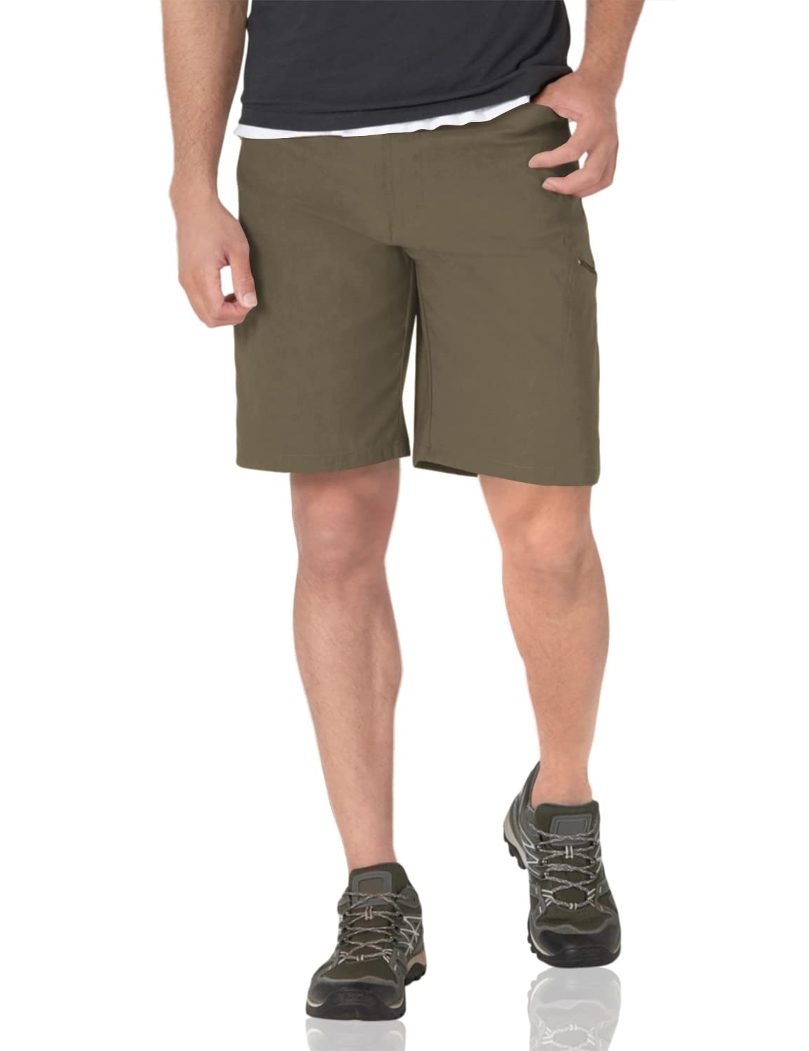 Wrangler Authentics Men's Performance Comfort Flex Cargo Short, Morel, 42
