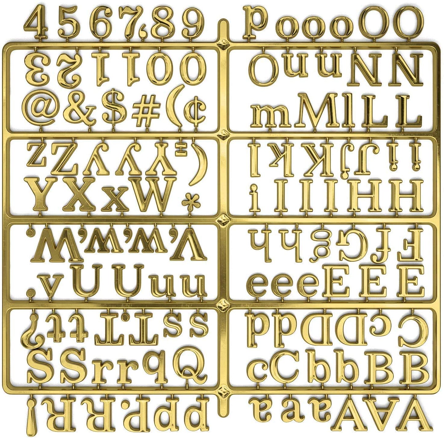 Arteza Felt Letter Board Letters, Set of 500