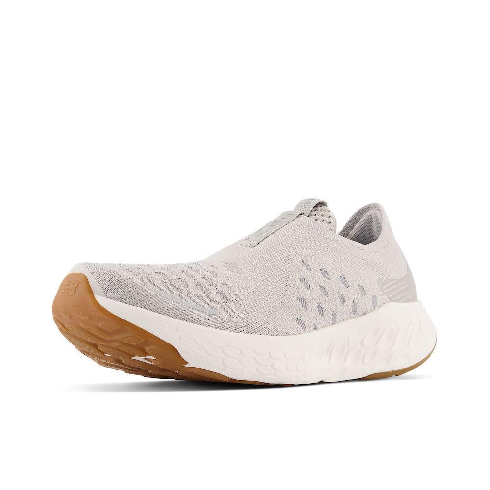 New Balance Men's Fresh Foam X 1080 Unlaced V1 Running Shoe, Light Aluminum/Silver Mink, 7 Wide