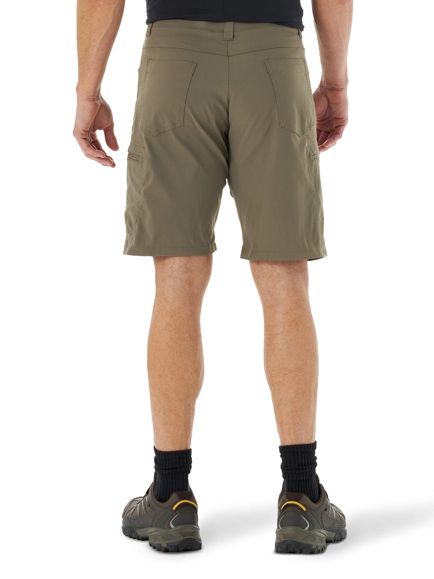 Wrangler Authentics Men's Performance Comfort Flex Cargo Short, Morel, 42