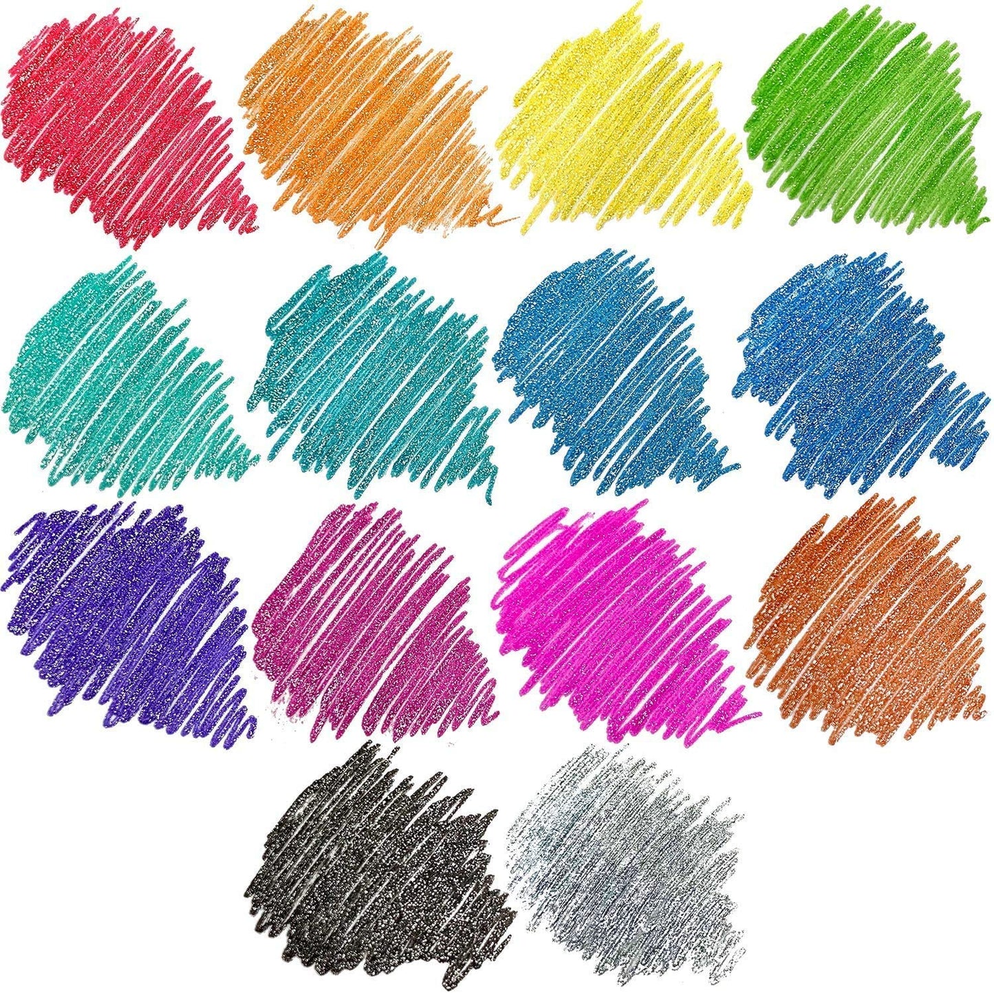 Arteza Glitter Gel Ink Pens - Set of 14
