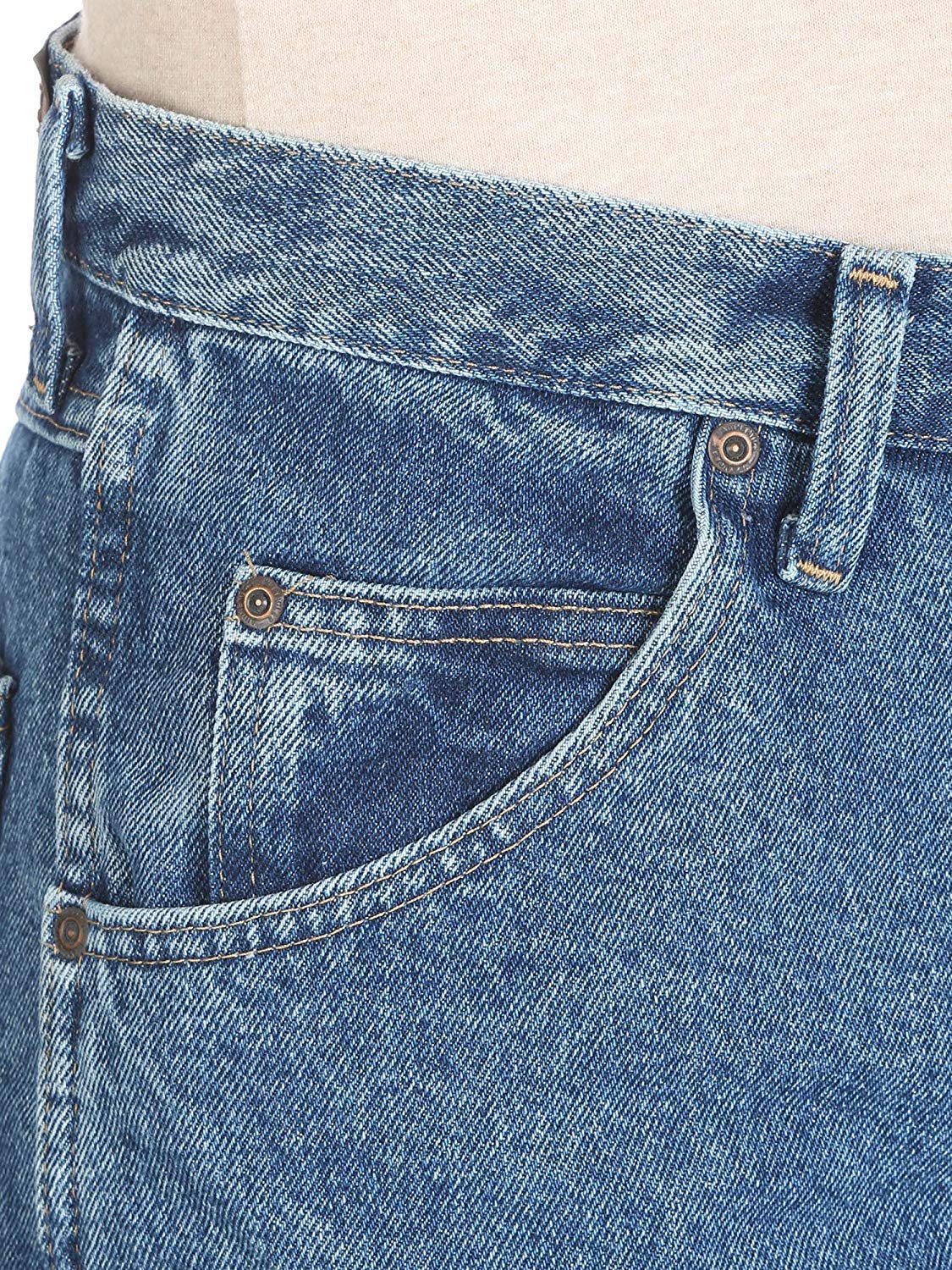 Wrangler Authentics Men's Classic 5-Pocket Regular Fit Cotton Jean, Stonewash Mid, 36W x 32L