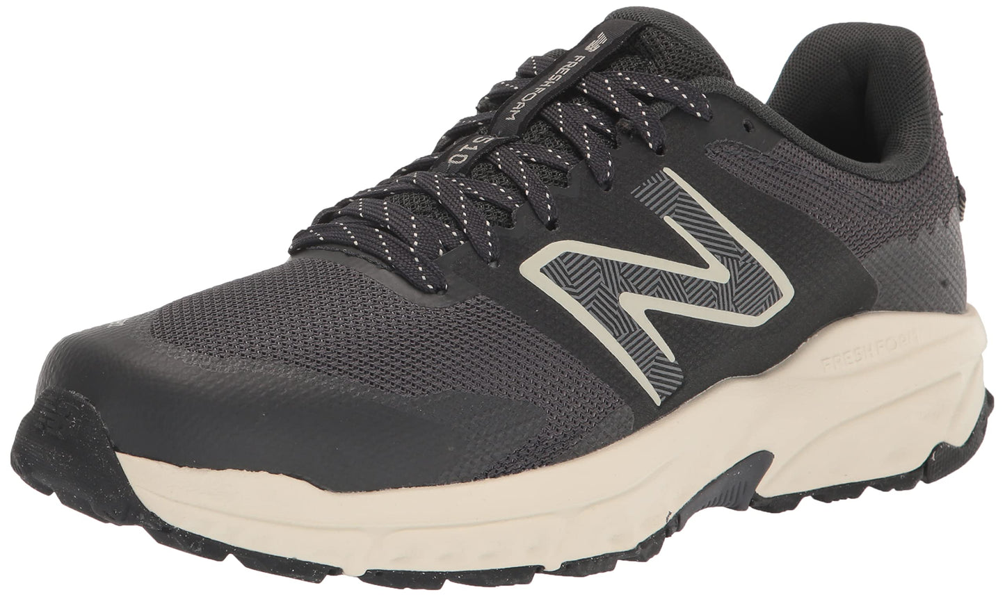 New Balance Women's Fresh Foam 510 V6 Trail Running Shoe, Black/Turtledove/Magnet, 12