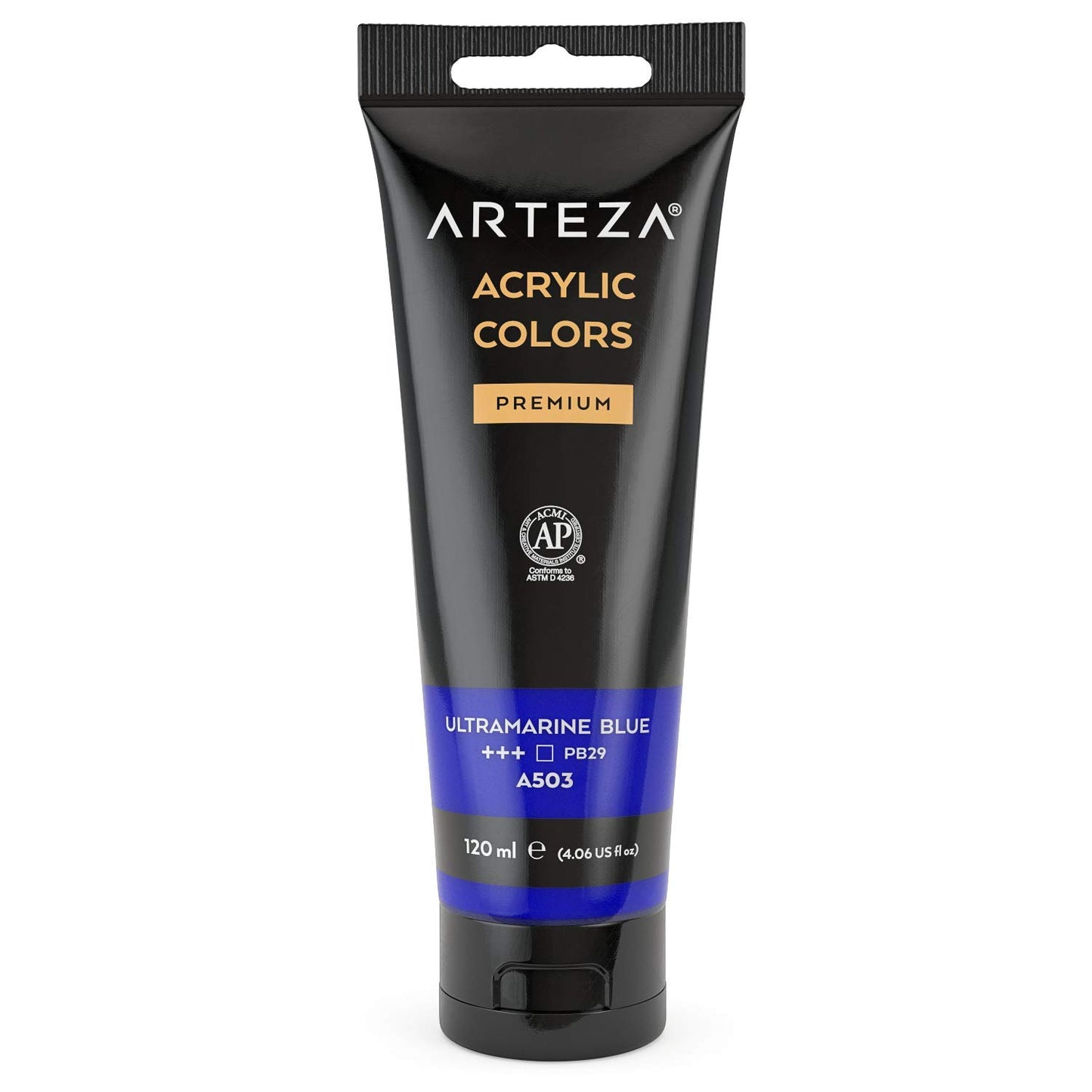 Arteza Acrylic Paint, 4oz Tube - Ultramarine Blue A110
