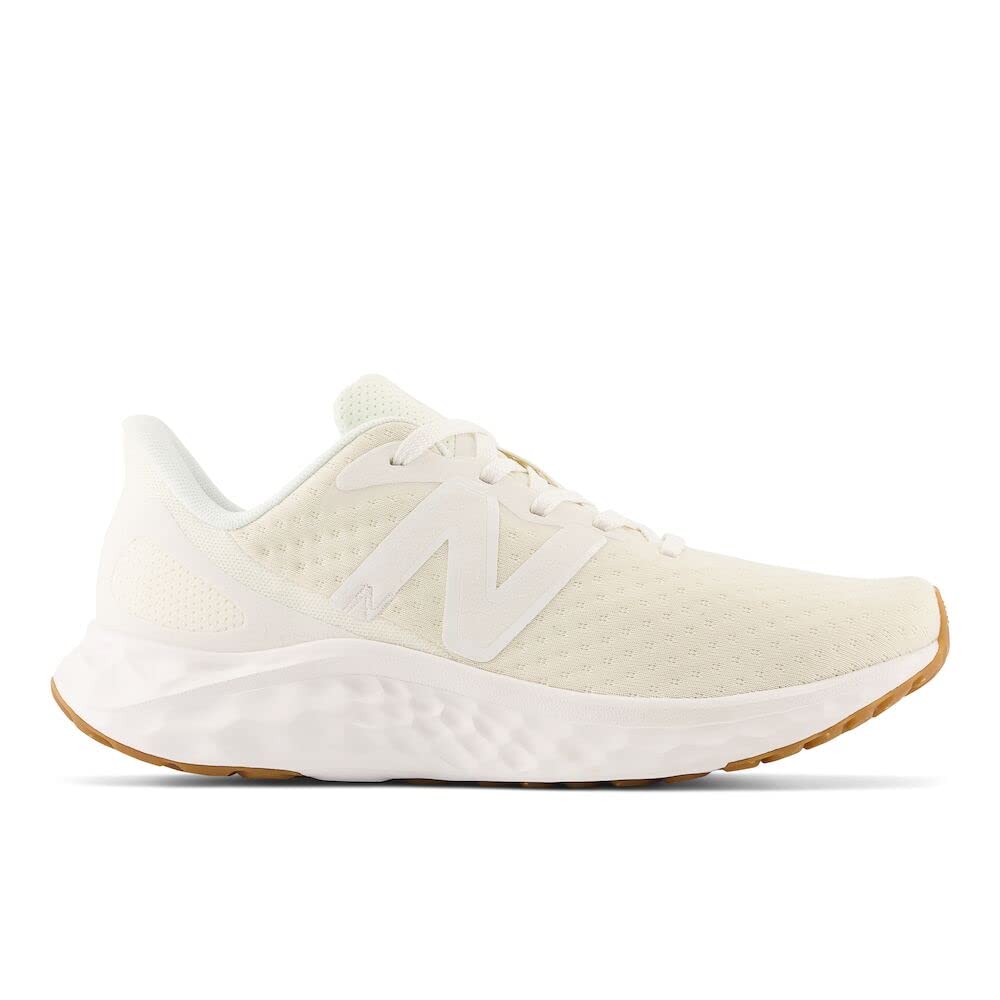 New Balance Women's Fresh Foam Arishi V4 Running Shoe, Raw Sugar/Gum, 5 Wide