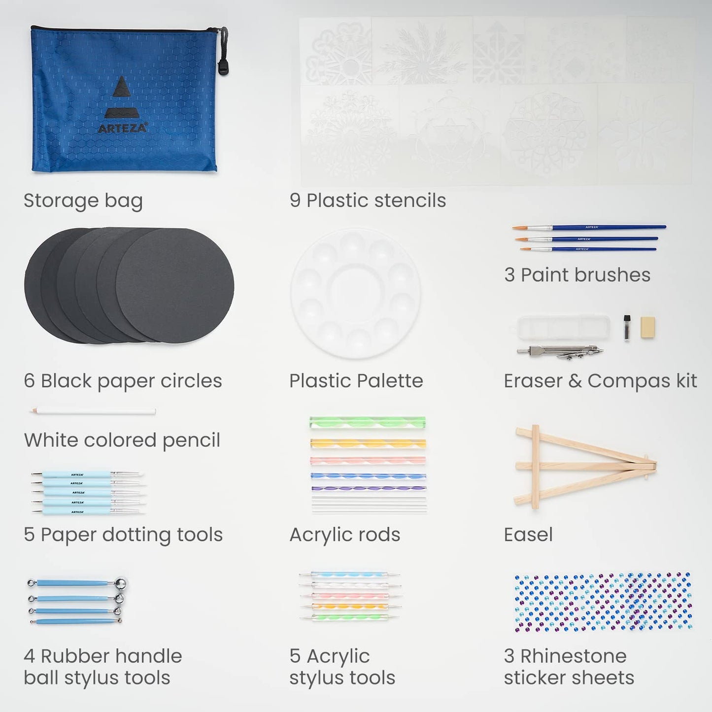 Arteza Dotting Tool Kit, Mandala
