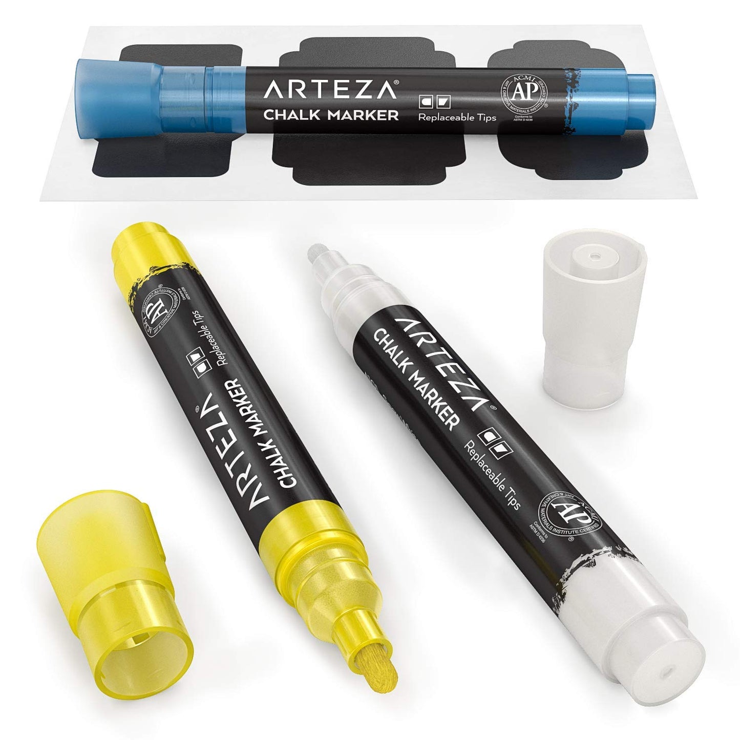 Arteza Chalkboard Markers & Sticker Sets - Colors