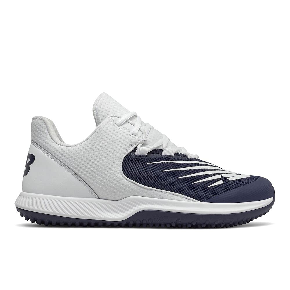 New Balance Men's FuelCell 4040 V6 Turf-Trainer Baseball Shoe, Team Navy/White, 15 Wide