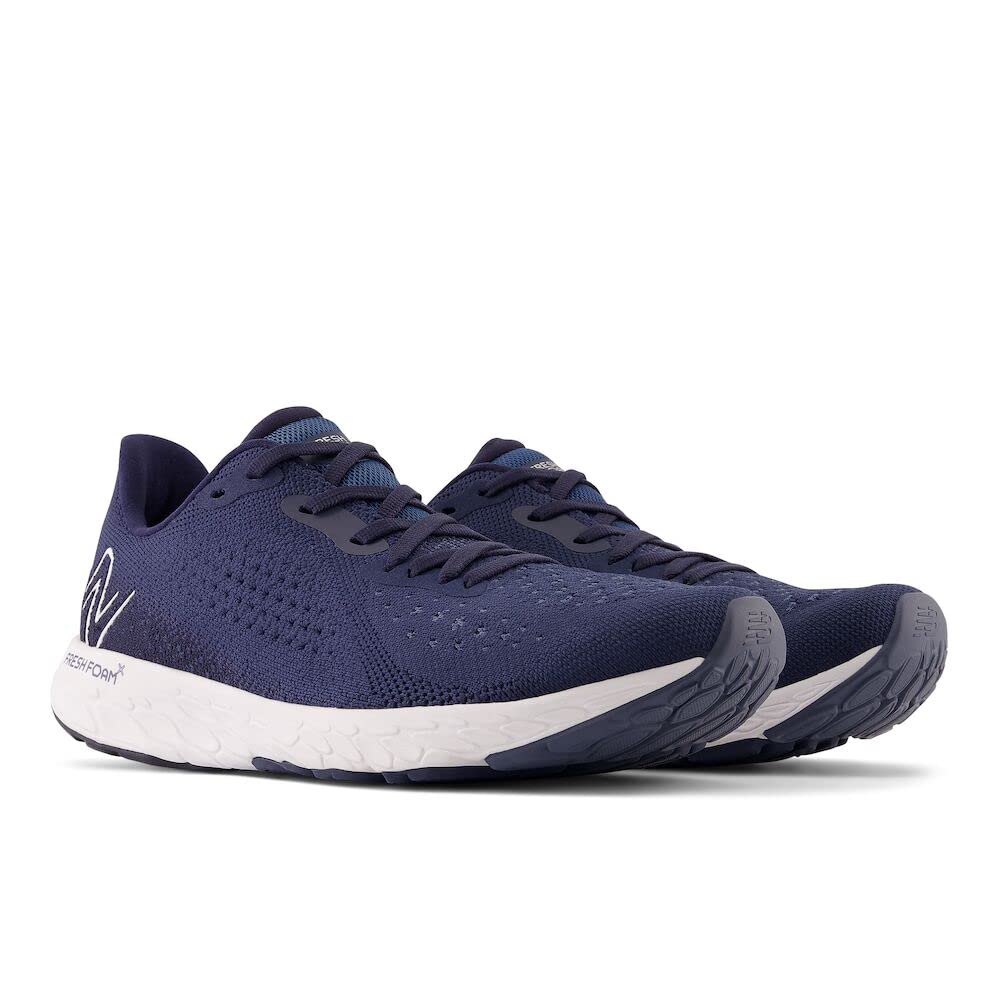 New Balance Men's Fresh Foam X Tempo V2 Running Shoe, Natural Indigo/Eclipse, 15