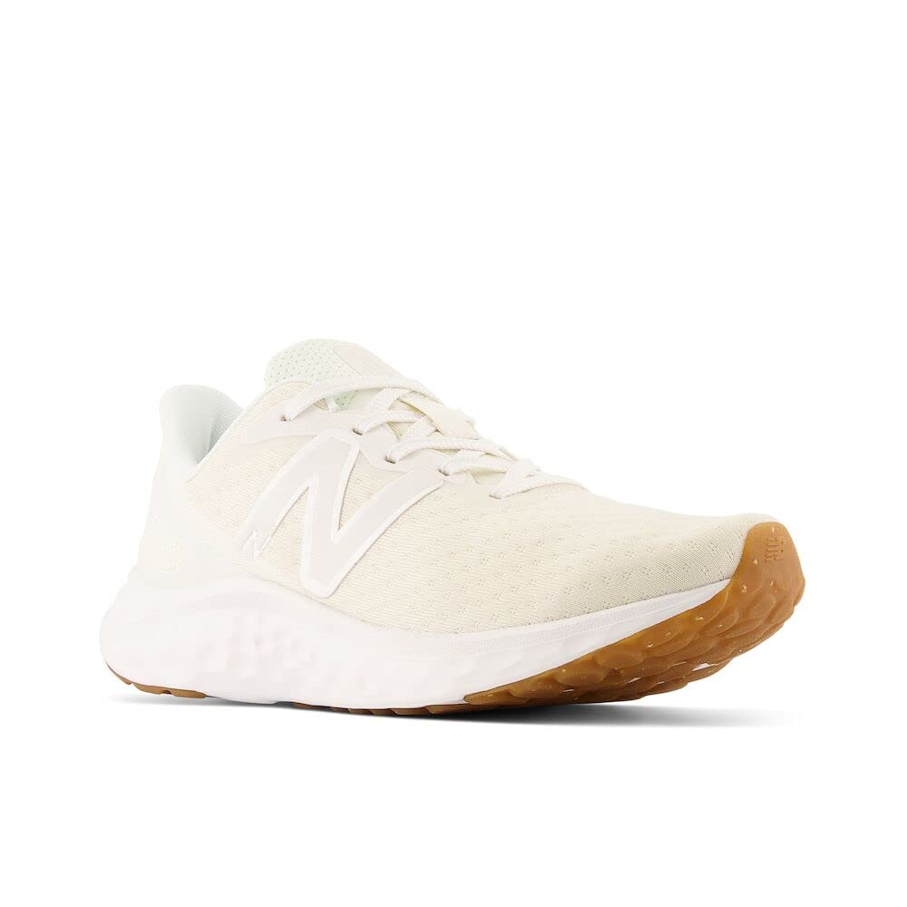 New Balance Women's Fresh Foam Arishi V4 Running Shoe, Raw Sugar/Gum, 5 Wide