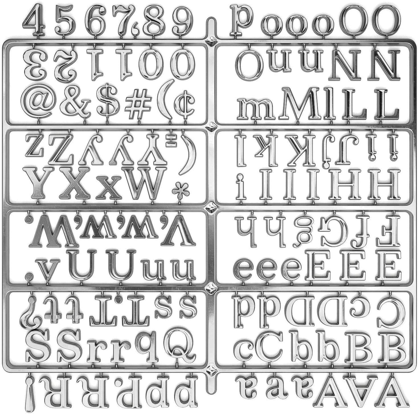 Arteza Felt Letter Board Letters, Set of 500