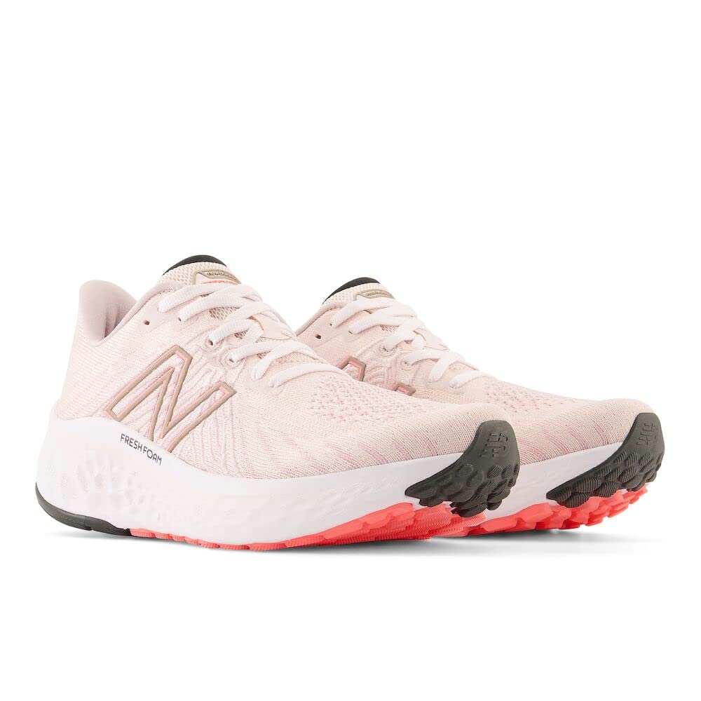 New Balance Women's Fresh Foam X Vongo V5 Running Shoe, Washed Pink/Grapefruit/Stone Pink, 6 Wide
