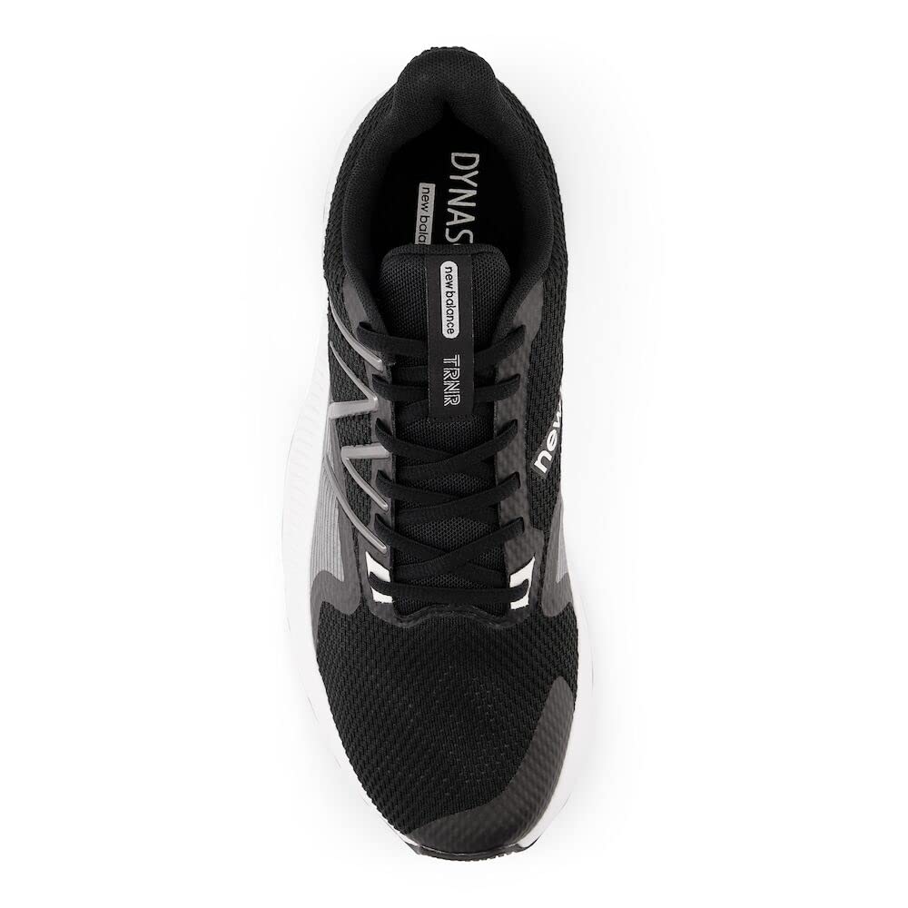 New Balance Men's DynaSoft Trnr V2 Cross Trainer, Black/Black Metallic/White, 8 X-Wide