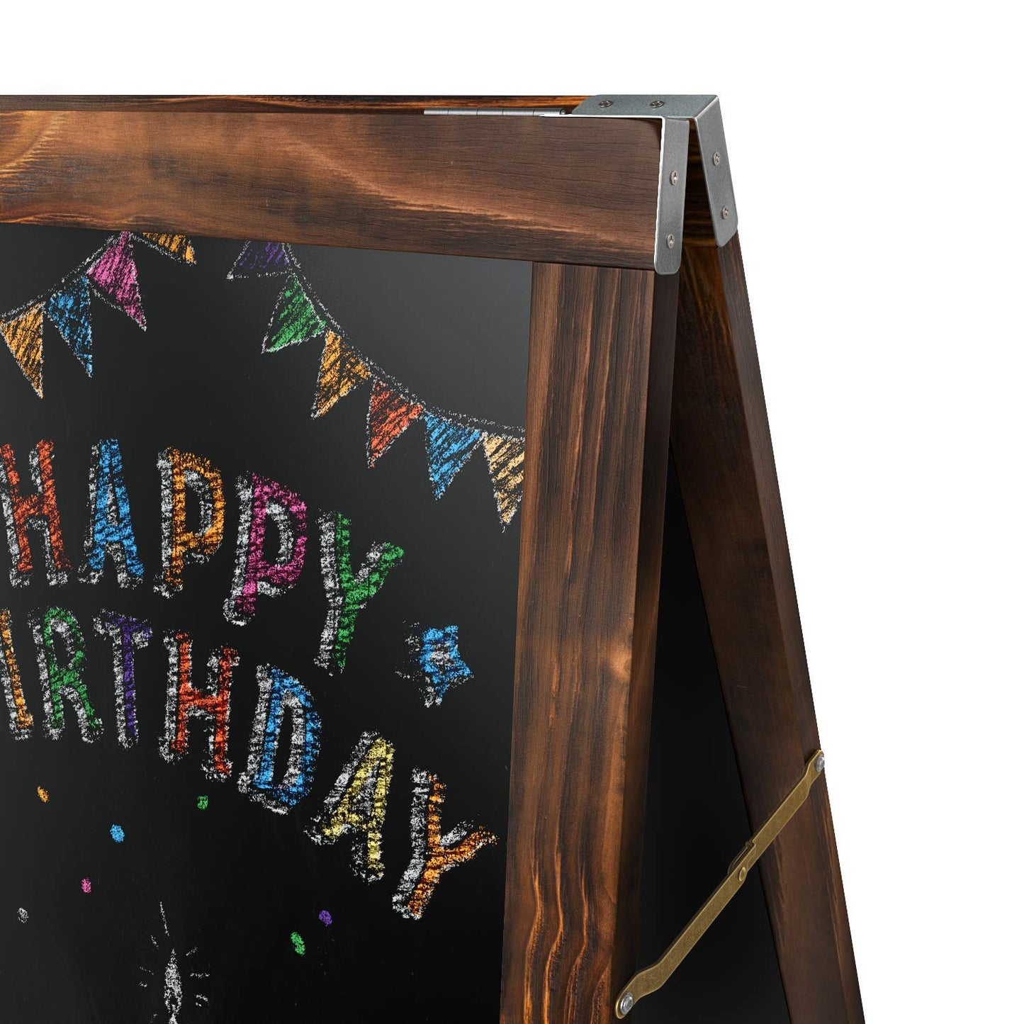 Arteza A-Frame Magnetic Chalkboard, Double-Sided, 40" x 20"