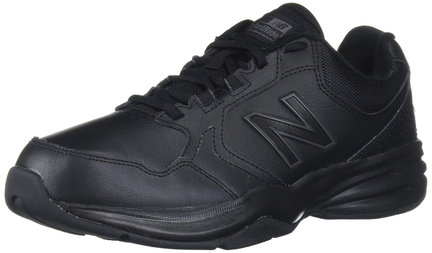 New Balance Men's 411 V1 Training Shoe, Black/Black, 8