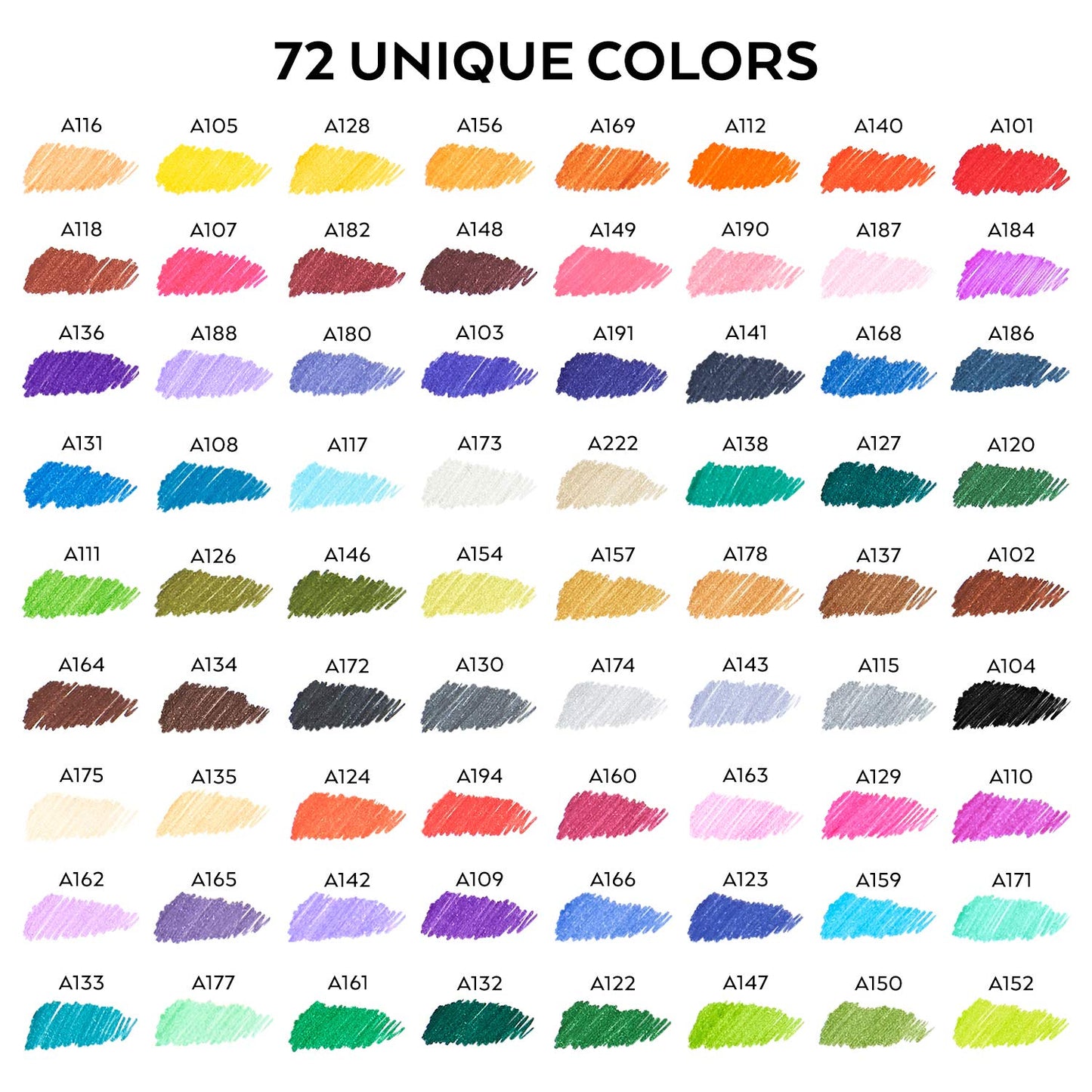 Arteza Inkonic™ Fineliner Pens - Set of 72