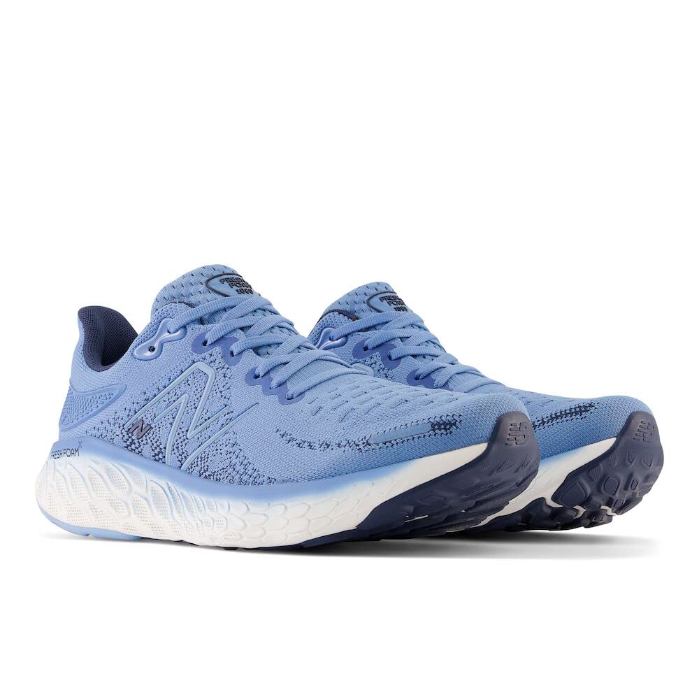 New Balance Men's Fresh Foam X 1080 V12 Running Shoe, Blue/Nb Navy/Blue Haze, 9