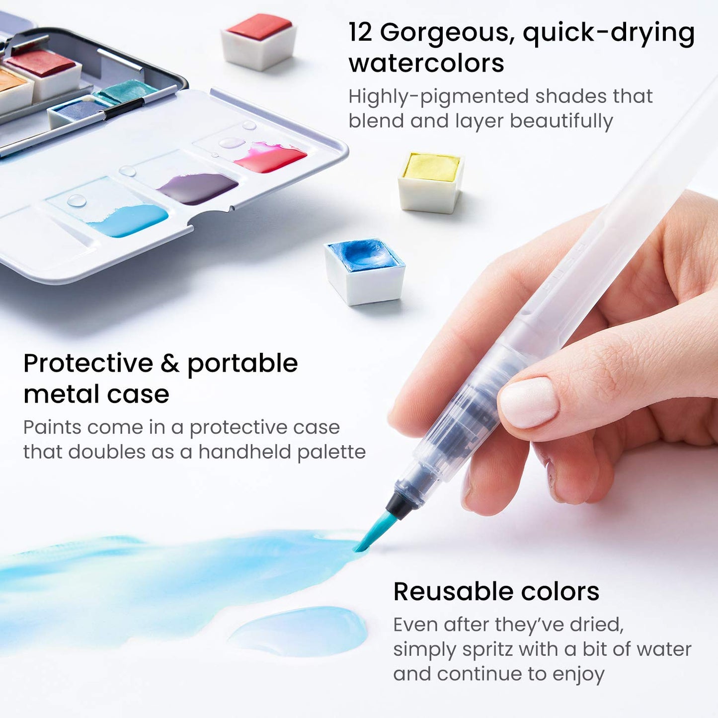 Arteza Watercolor Painting Art Set