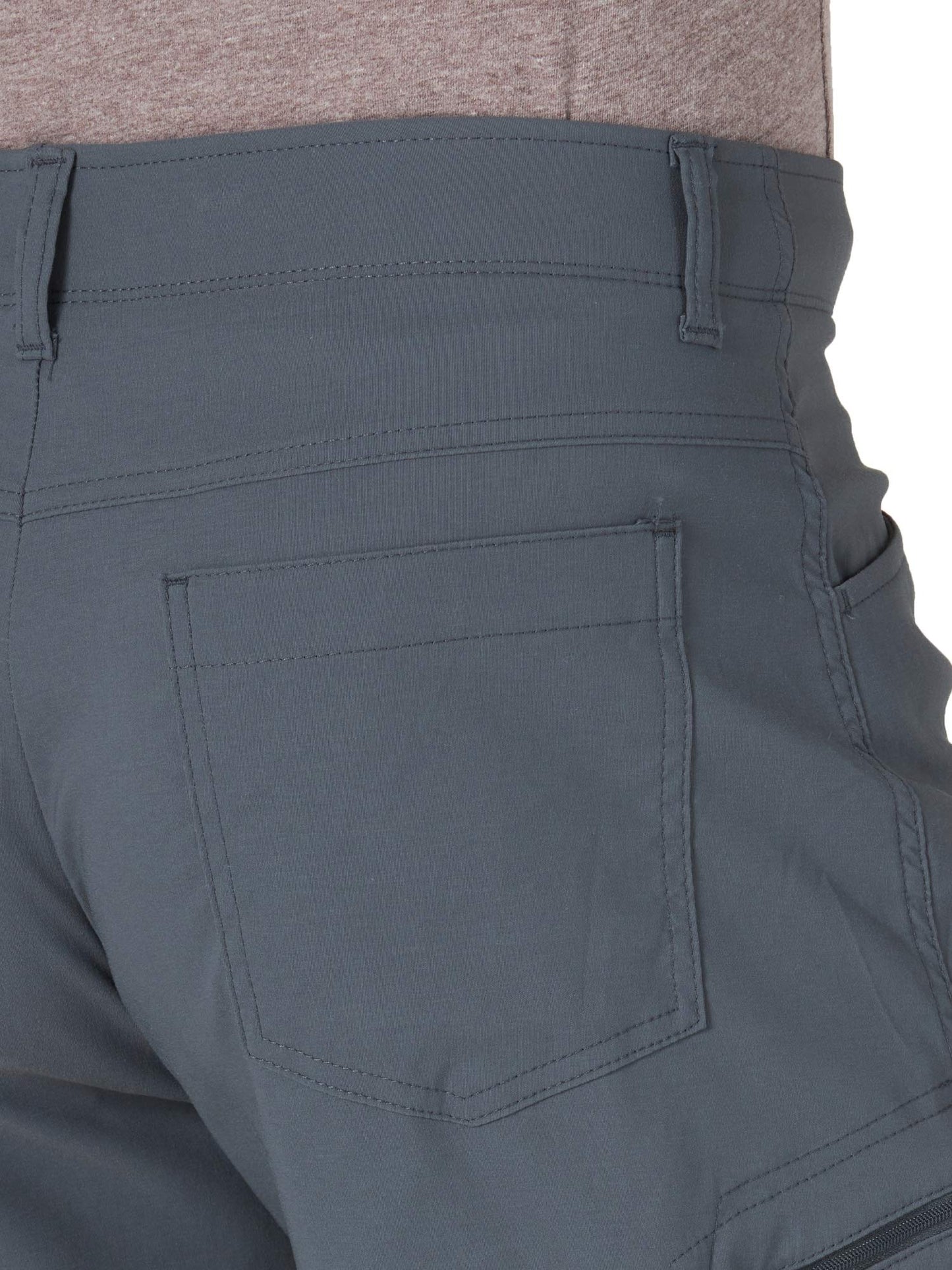 Wrangler Authentics Men's Performance Comfort Flex Cargo Short, Granite, 46