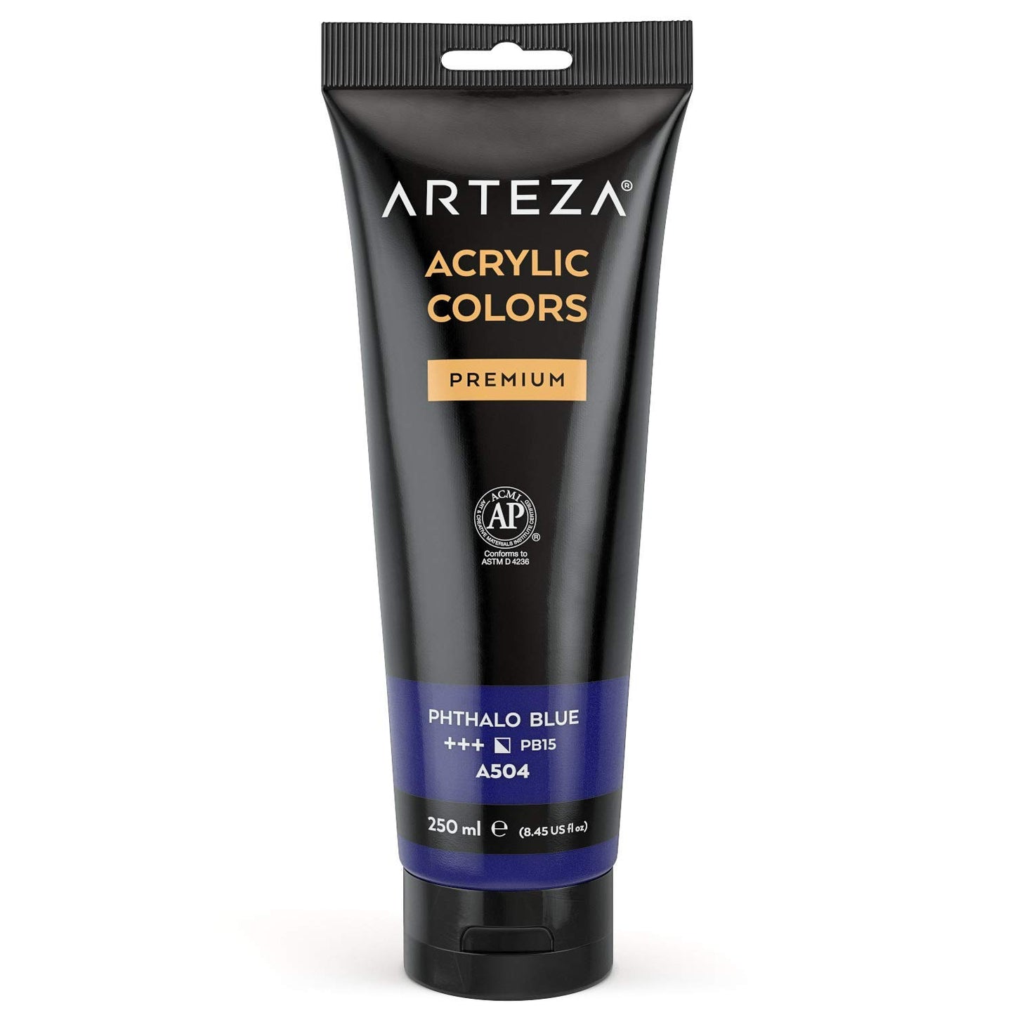Arteza Acrylic Paint, 8.45oz Tube - Phthalo Blue A504