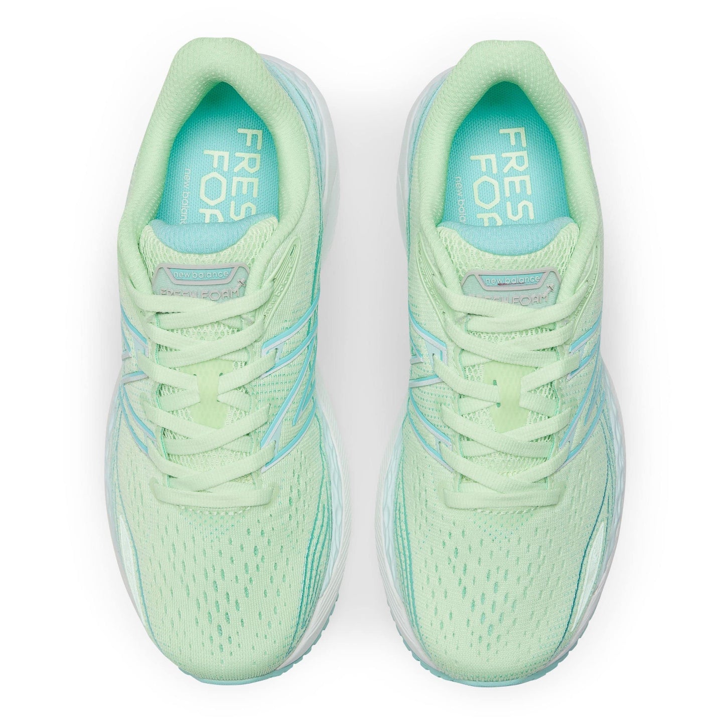 New Balance Women's Fresh Foam X 860 V12 Running Shoe, Vibrant Spring Glo/Surf/Light Surf, 12 Wide