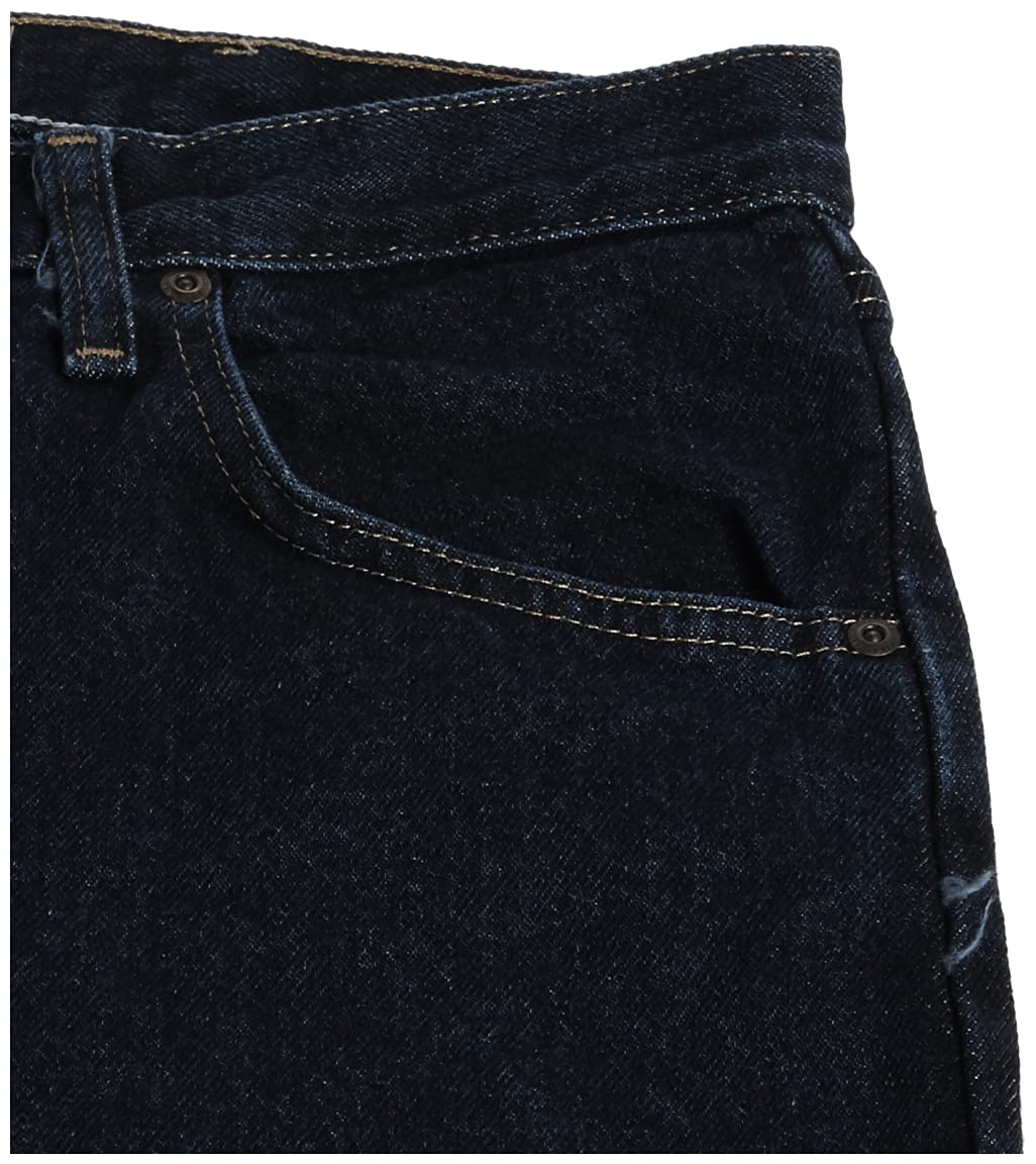 Wrangler Authentics Men's Classic 5-Pocket Regular Fit Cotton Jean, Dark Rinse, 38W x 34L