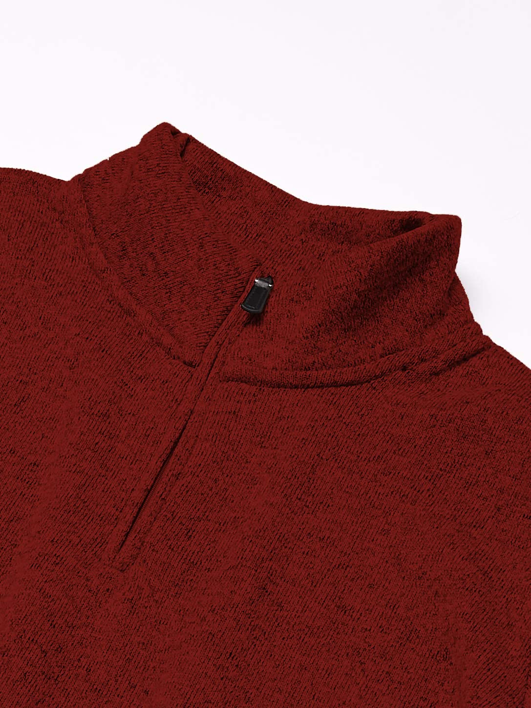 Wrangler Authentics Men's Long Sleeve Fleece Quarter-Zip, Bossa Nova, X-Large