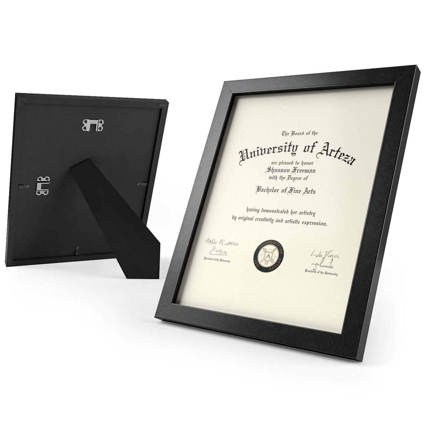 Arteza Premium Document Frame, 8.5" x 11" - Pack of 8