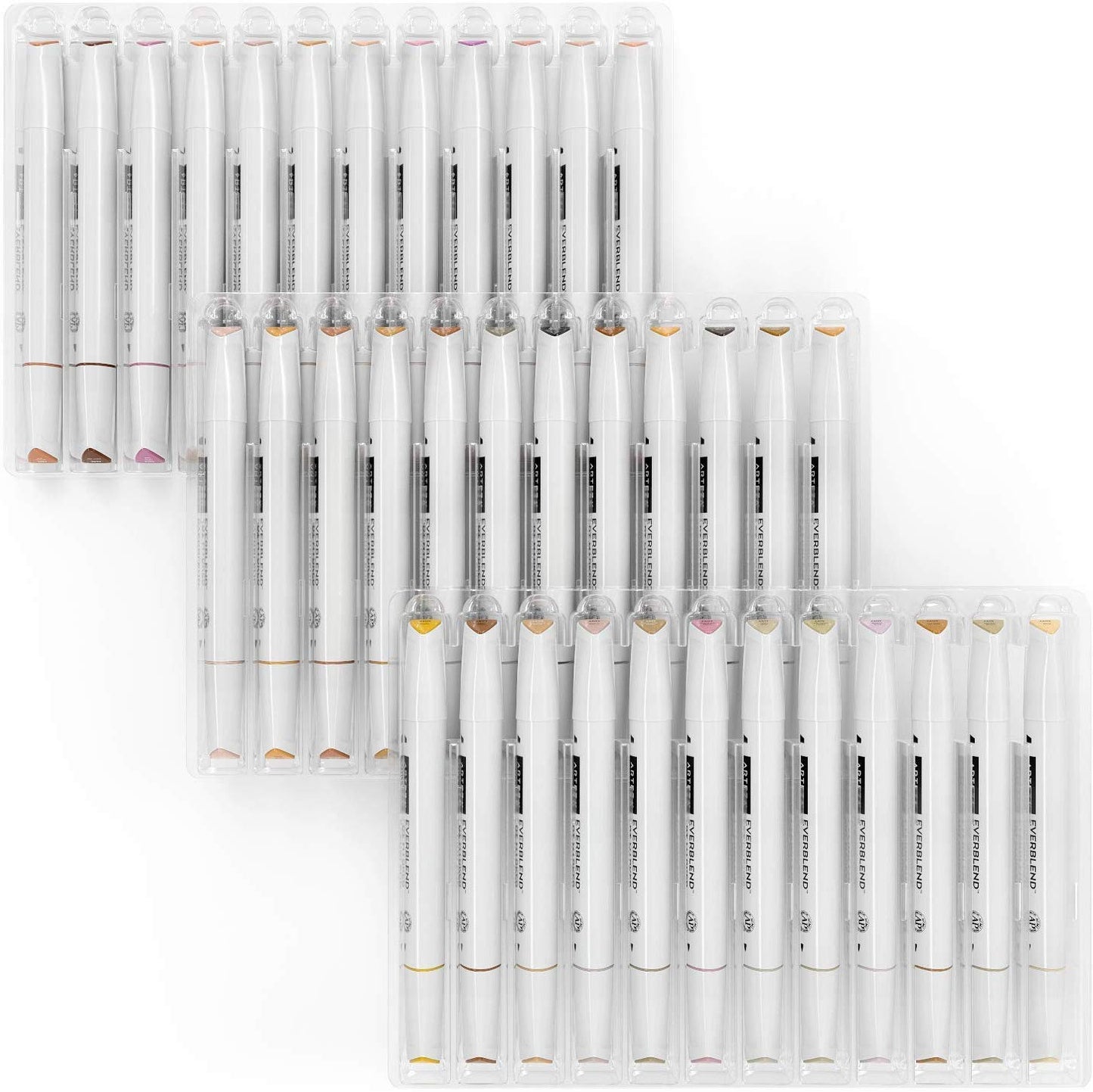 Arteza EverBlend™ Art Markers, Portrait Tones - Set of 36