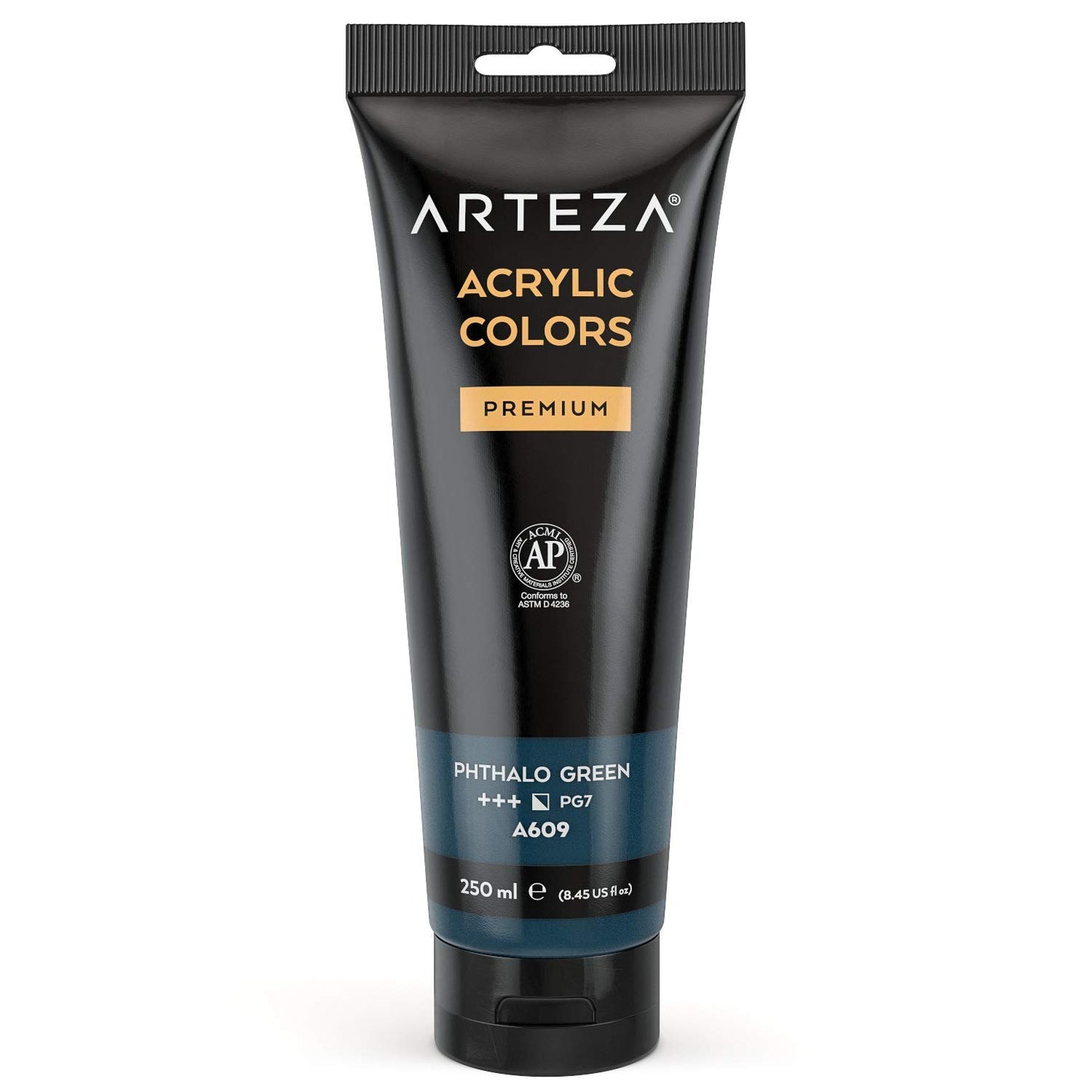 Arteza Acrylic Paint, 8.45oz Tube - Phthalo Green