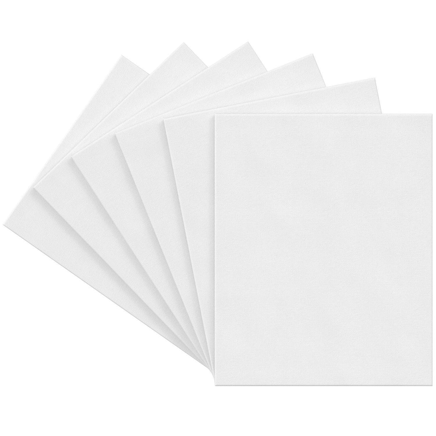 Arteza Classic Stretched Canvas, 16" x 20" - Pack of 6