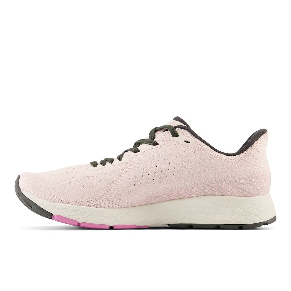 New Balance Women's Fresh Foam X Tempo V2 Running Shoe, Washed Pink/Blacktop/Raspberry, 8.5