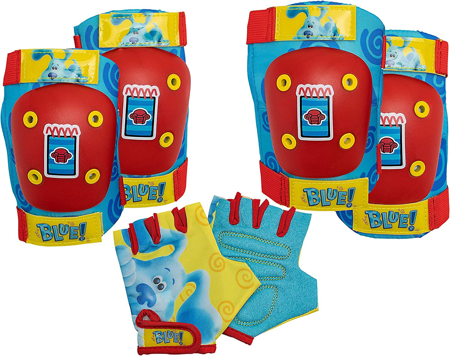 Schwinn Nickelodeon Blue's Clues & You Toddler Pad & Glove Set | Bike Sports