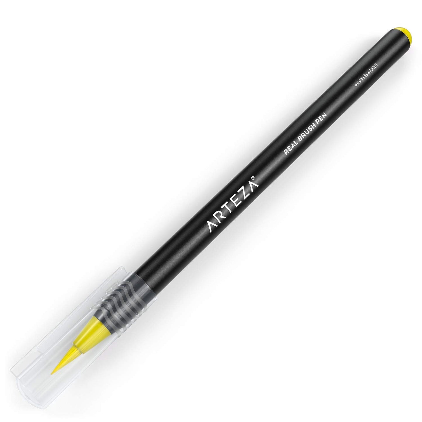 Arteza Real Brush Pens®, A151 Acid Yellow - 4 Pack