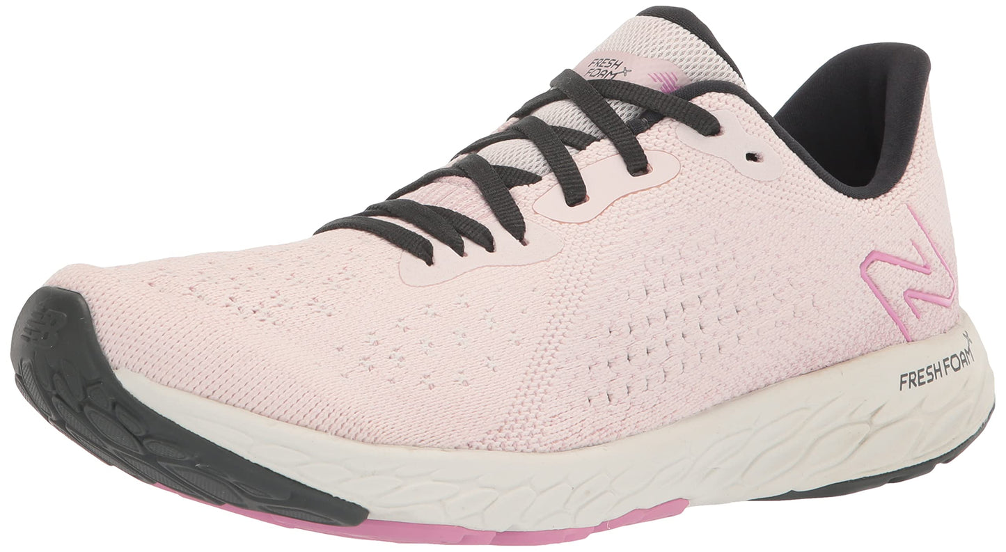 New Balance Women's Fresh Foam X Tempo V2 Running Shoe, Washed Pink/Blacktop/Raspberry, 8.5
