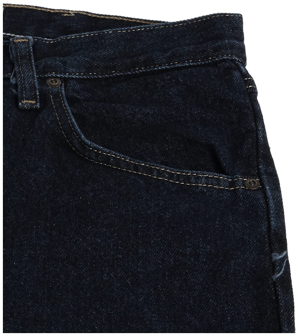 Wrangler Authentics Men's Classic 5-Pocket Regular Fit Cotton Jean, Dark Rinse, 35W x 32L